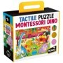 Montessori Puzzle Tactil Dinozauri pentru copiii peste 1 an